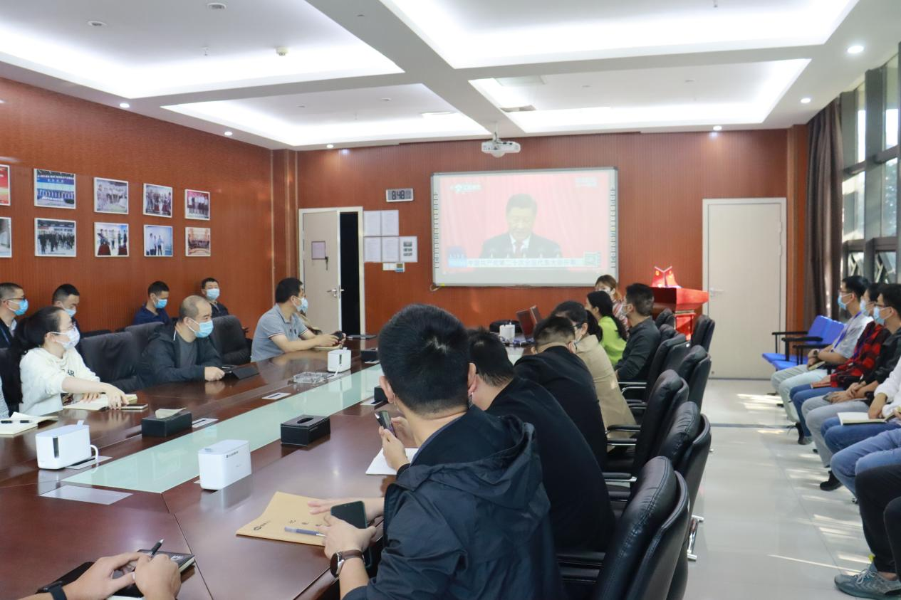 支部組織收看中國共產黨第二十次全國代表大會開幕（mù）會（huì）